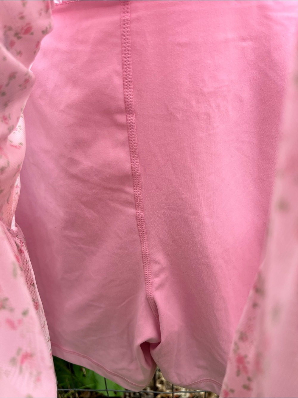 NWT Blogilates Ballerina Skort Pink Gingham 1X - Picture 8 of 9